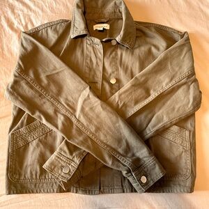 Topshop Olive Green Jacket